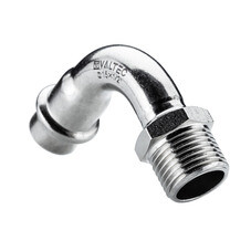 Отвод Valtec d22 мм х 1/2 НР(ш) 90° нержавеющая сталь (VTi.957.I.002204)