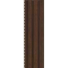 Сайдинг Ю-Пласт Timberblock Рейка фасадная 3000х275 мм орех темный