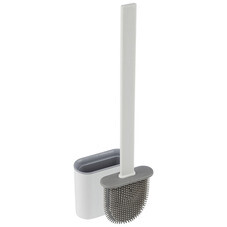 Ершик для унитаза Рыжий кот Tanger LTB-03 подвесной пластик серый (104831)