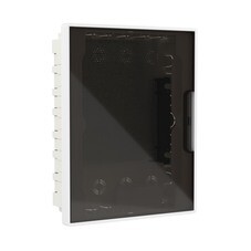 Щит слаботочный встраиваемый DKC Frame пластиковый IP40 399х311х100 мм 24 модуля прозрачная дверь белый (F24B4WDDIY)