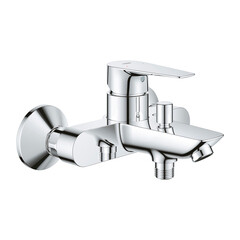 Смеситель для ванны Grohe BauEdge хром однорычажный с коротким изливом без лейки (23604001)