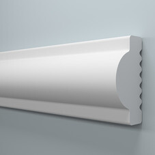 Молдинг из пенополистирола 20х10х2000 мм Плинтэкс M 20/10 белый