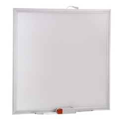 Светильник светодиодный встраиваемый/накладной EKF Basic ЛУО-4007-L 4000К 36 Вт IP40 серебро опал (LPS-4007-L-36-4000)