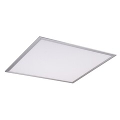 Светильник светодиодный встраиваемый/накладной EKF Basic ЛУО-4008-L 6500К 36 Вт IP40 серебро опал (LPS-4008-L-36-6500)
