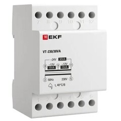 Блок контактный EKF PROxima 230 В 2,5 А для автоматических выключателей модульных (bt-230/30va)