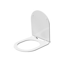 Сиденье для унитаза Kerama Marazzi Plaza Modern дюропласт с микролифтом быстросъемное (KMDP_seat_00-WHT)