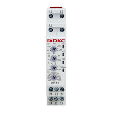 Реле контроля фаз DKC Mitra 480 В 8 А тип AC/DC (DRF-3-5)