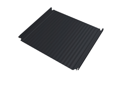 Кликфальц 0,5 мм Grand Line Double Pro Gofr с пленкой на замках графитово-серый RAL 7024 satin matt