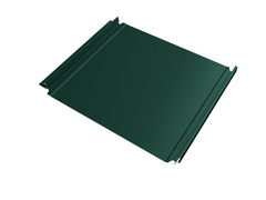 Кликфальц 0,5 мм Grand Line Double Pro с пленкой на замках зеленый RAL 6005 satin