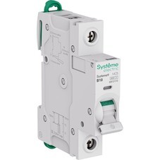 Автоматический выключатель модульный Systeme Electric Systeme9 1P 10А тип B 6 кА 230 В (S9F21110)