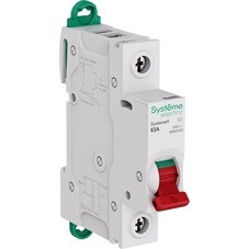 Выключатель нагрузки Systeme Electric Systeme9 1P 63А 230 В на DIN-рейку (S9S40163)