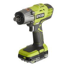 Гайковерт ударный аккумуляторный Ryobi One+ R18IW3-120S 18 В 2 Ач Li-Ion 1 АКБ и ЗУ (15706642)