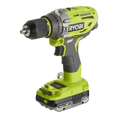 Дрель-шуруповерт ударная аккумуляторная бесщеточная Ryobi One+ R18PD7-220B 18 В 2 Ач Li-Ion 2 АКБ и ЗУ (15863330)