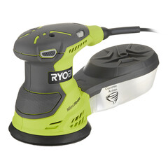 Шлифмашина эксцентриковая электрическая Ryobi ROS300 300 Вт d125 мм (15108404)