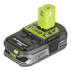 Аккумулятор Ryobi One+ RB18L25 18 В 2,5Ач Li-Ion (15505162)