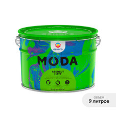 Краска моющаяся Eskaro Moda Absolut Matt база TR бесцветная 9 л