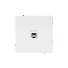 Розетка компьютерная DKC Kant встраиваемая белый песок RJ45 (7010663DIY)