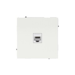Розетка компьютерная DKC Kant встраиваемая белый песок RJ45 (7010663DIY)