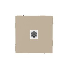 Розетка телевизионная DKC Kant встраиваемая ванильный марципан (7015503DIY)