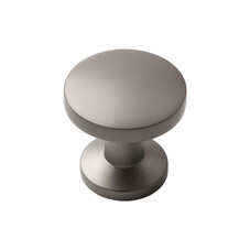 Ручка-кнопка мебельная Kerron Metallic d30 мм металлическая графит (K-2622 GF)