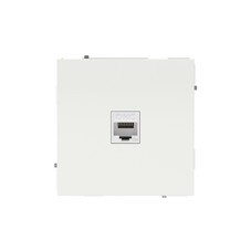 Розетка компьютерная DKC Kant встраиваемая белая магнолия RJ45 (7000663DIY)