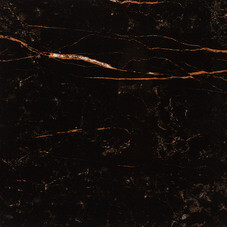 Керамогранит Lavelly Marble Nero черный полированный 600х600х8,2 мм (4 шт.=1,44 кв.м) уценка