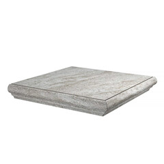 Ступень угловая Kerama Marazzi Терраса серая левая 300х300х8 мм