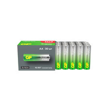 Батарейка GP Batteries Super Алкалин пальчиковая LR6 1,5 В (30 шт.) (15AA21-2CRSWC30&7288/7952)