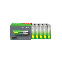 Батарейка GP Batteries Super Алкалин пальчиковая LR6 1,5 В (30 шт.) (15AA21-2CRSWC30&7288/7952)