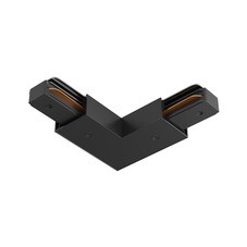 Коннектор для однофазного шинопровода L-образный Maytoni Technical Unity черный (TRA001CLB-11B)