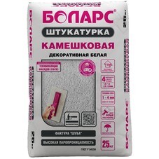Штукатурка декоративная Боларс Камешковая 2 мм 25 кг