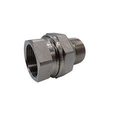 Американка прямая Tiemme 1/2 ВР (г) х 1/2 НР (ш) латунная (1500073)