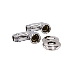 Соединитель угловой для полотенцесушителя VRT 3/4 ВР(г) х 1/2 НР(ш) хром (2 шт.)