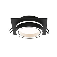 Светильник встраиваемый под лампу GX53 черный 20 Вт IP20 Wolta Luce (WDL-GX53/06BL-S)