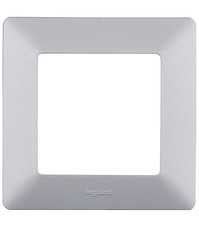 Рамка Legrand Valena Life одноместная алюминий (754137)