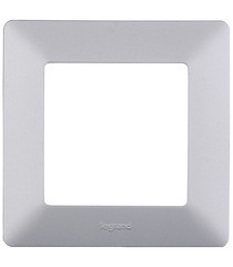 Рамка Legrand Valena Life одноместная алюминий (754137)
