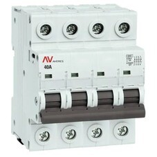 Выключатель нагрузки EKF Averes AVN 4Р 40А 400 В на DIN-рейку (avn-4-40-av)
