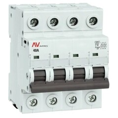Выключатель нагрузки EKF Averes AVN 4Р 40А 400 В на DIN-рейку (avn-4-40-av)