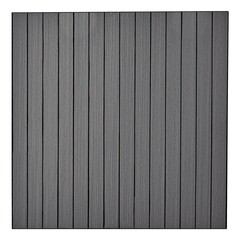 Панель самоклеящаяся ПВХ 600х600х2,5 мм Lako decor серая 1,8 кв.м (5 шт.)