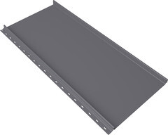 Кликфальц 0,45 мм Grand Line Мини с пленкой на замках сигнально-серый RAL 7004 drap TX