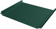 Кликфальц 0,45 мм Grand Line Pro с пленкой на замках зеленый RAL 6005 drap TX