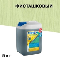 Антисептик Сенеж невымываемый для дерева биозащитный 5 кг фисташковый