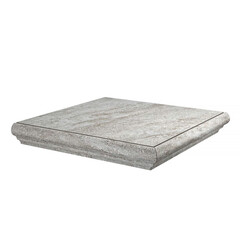 Ступень угловая Kerama Marazzi Терраса серая правая 300х300х8 мм