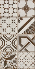 Плитка облицовочная Alma Ceramica Бохо многоцветная 500x249x8 мм (9 шт.=1,121 кв.м)