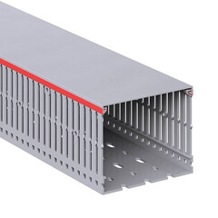 Кабель-канал перфорированный DKC RL6 100х80 мм серый 2 м (01130RL)