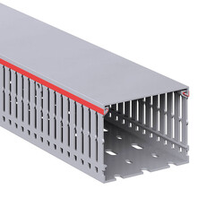 Кабель-канал перфорированный DKC RL6 80х60 мм серый 2 м (01139RLDIY)
