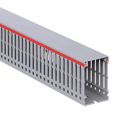 Кабель-канал перфорированный DKC RL6 40х60 мм серый 2 м (01107RLDIY)