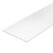Панель ПВХ 250х2700х9 мм Stella Light матовая белая 0,67 кв.м