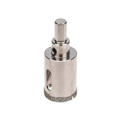 Коронка алмазная Kranz (KR-92-0009) по стеклу/керамике/керамограниту d28 мм