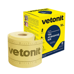 Лента гидроизоляционная Vetonit Weber.tec 828 DB 75 12 см 10 м